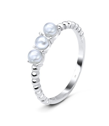 Pearl Silver Rings NSR-2910